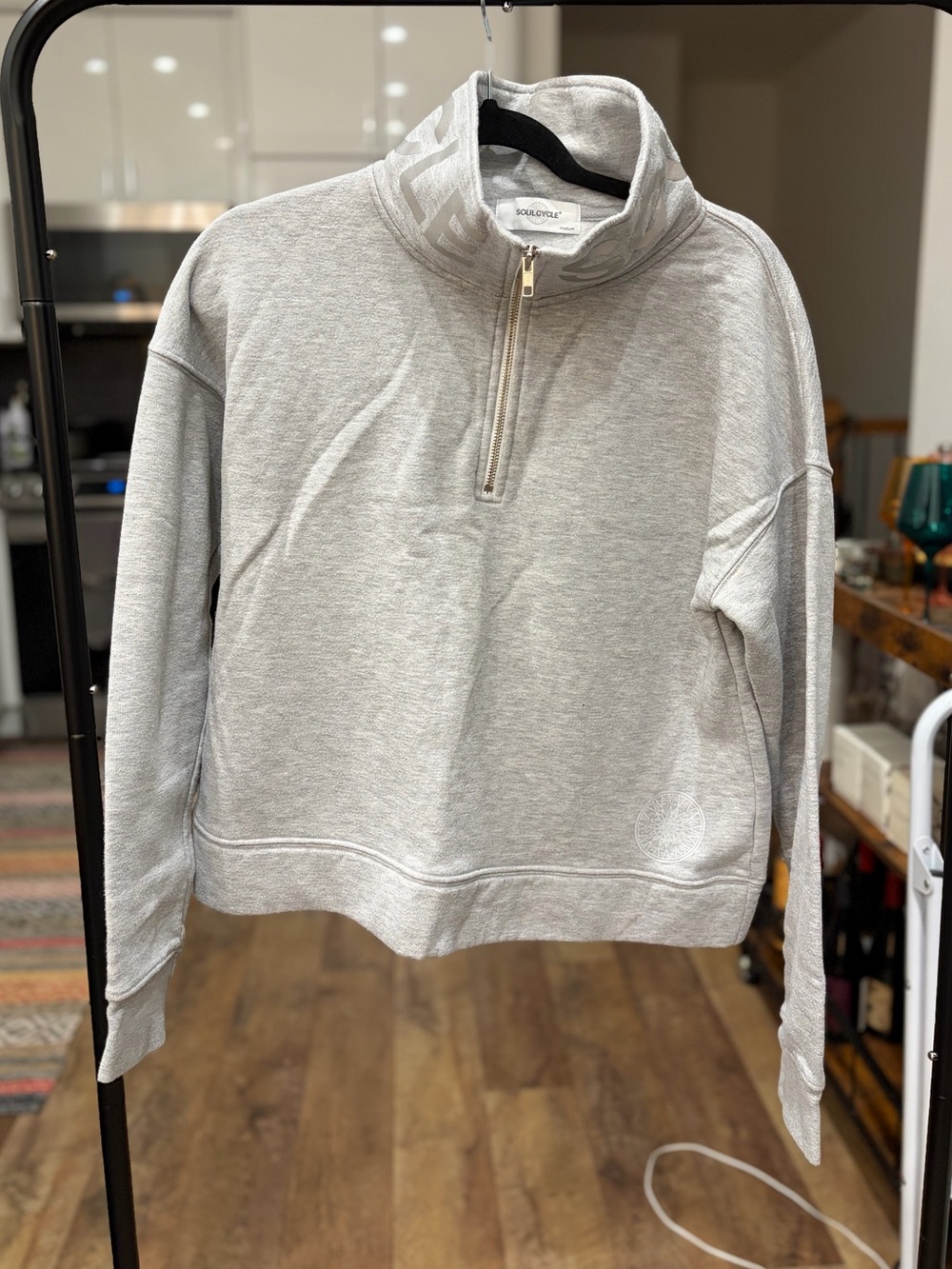 SoulCycle Half-Zip Sweater